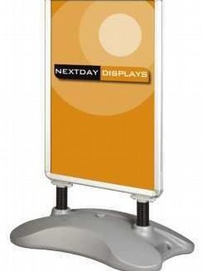 Forecourt Signs for Large Posters by Next Day Displays and Pavement Signs