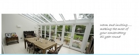 Conservatory Interior Design, Hampshire from O G Conservatory Maintenance Ltd.