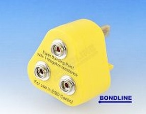 Earthing Bonding Plugs & L-Shaped Brackets by Bondline Electronics Ltd.