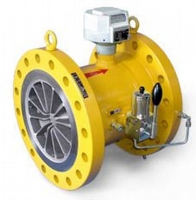 Q75 DN200 Short Pattern Turbine Gas Flow Meter by DMS Flow Measurement & Controls Ltd.