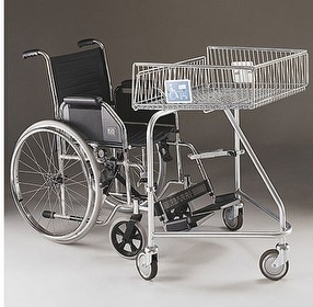62 Litre Disabled Shopping Trolley by Formbar Limited