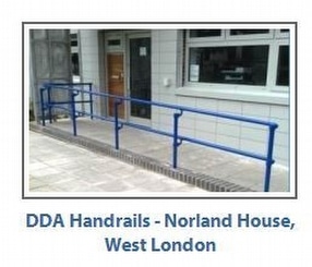 Kee Access Components DDA Handrail by Kee Safety Ltd