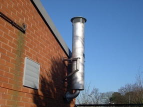 Atmospheric Vent Discharge Industrial Silencer by Ventx Industrial Silencers