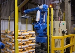 Used Blu-Robot Palletising Systems by Pacepacker Services Ltd