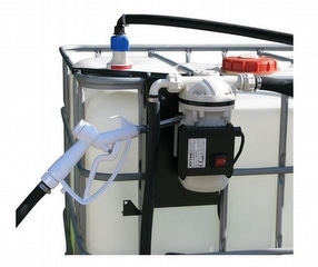 230V AdBlue® IBC Transfer Pump Kit Manual Nozzle by Oil & Fuel Pumps