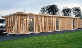 The Sheldon Cycle Shelter SCS309 by Langley Design