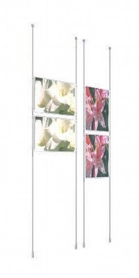 Cable & Rod Display Kits by Next Day Displays and Pavement Signs